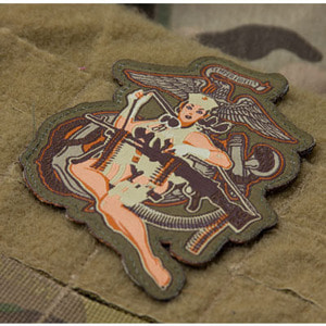 MARINE Pinup Girl Patch