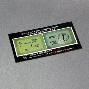 [T1C] 더미 가민 Garmin 101 포트렉스 GPS용 LCD 창 스티커