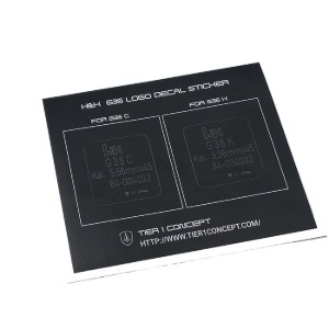 [T1C] HK G36C / G36K 리얼 각인 스티커 - G36 / WE G39 / R36 Marking Sticker