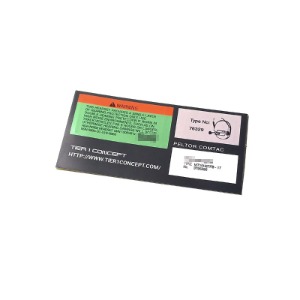 [T1C] 펠터 컴택 / 소딘 헤드셋 스티커 , 교체용 - PELTOR / SORDIN Headset Sticker